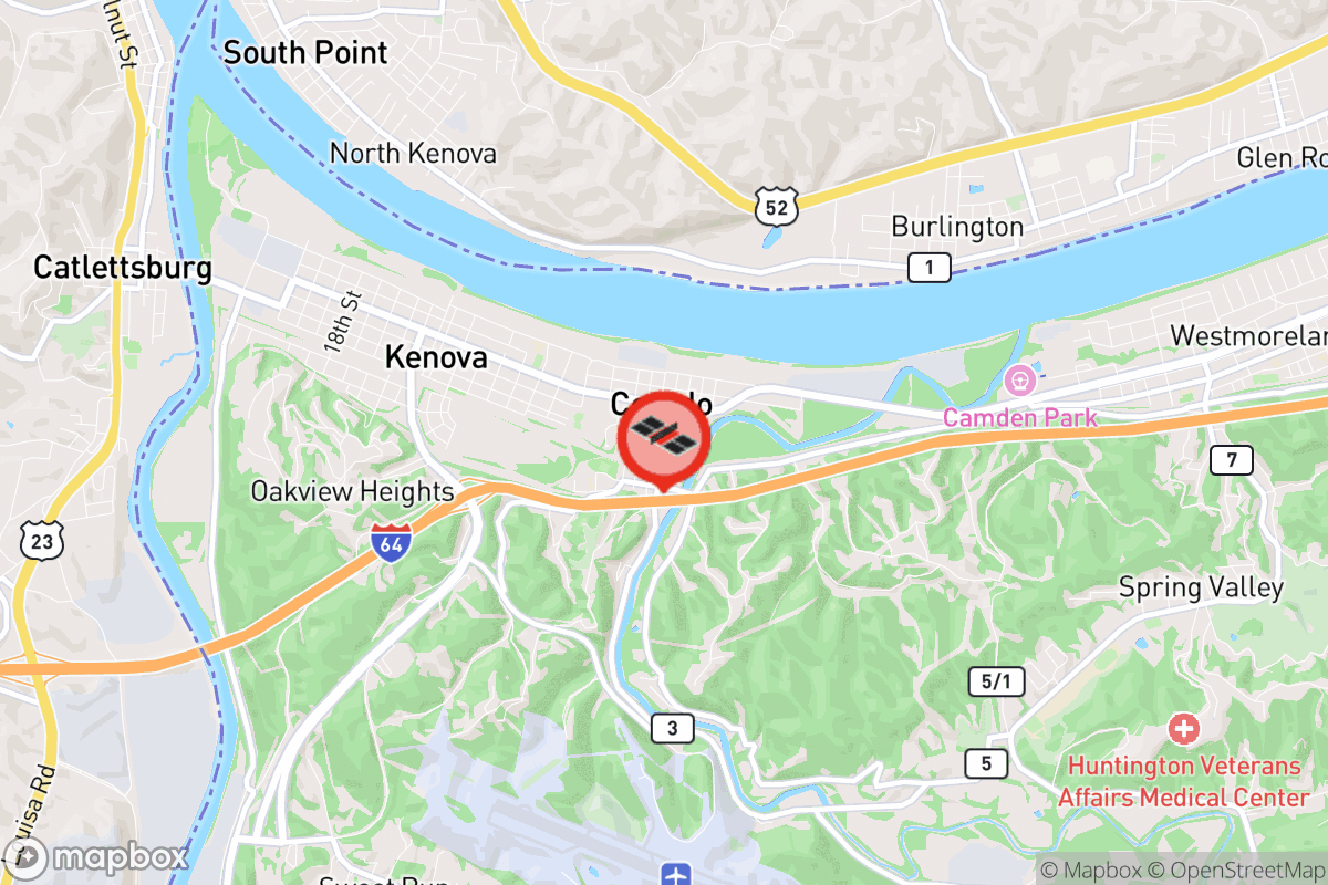 Static map screenshot of the place