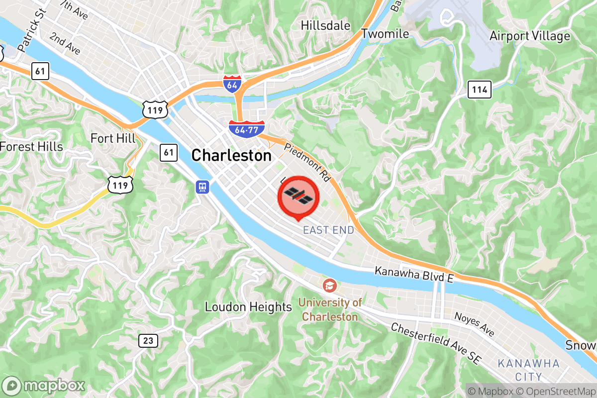 Static map screenshot of the place