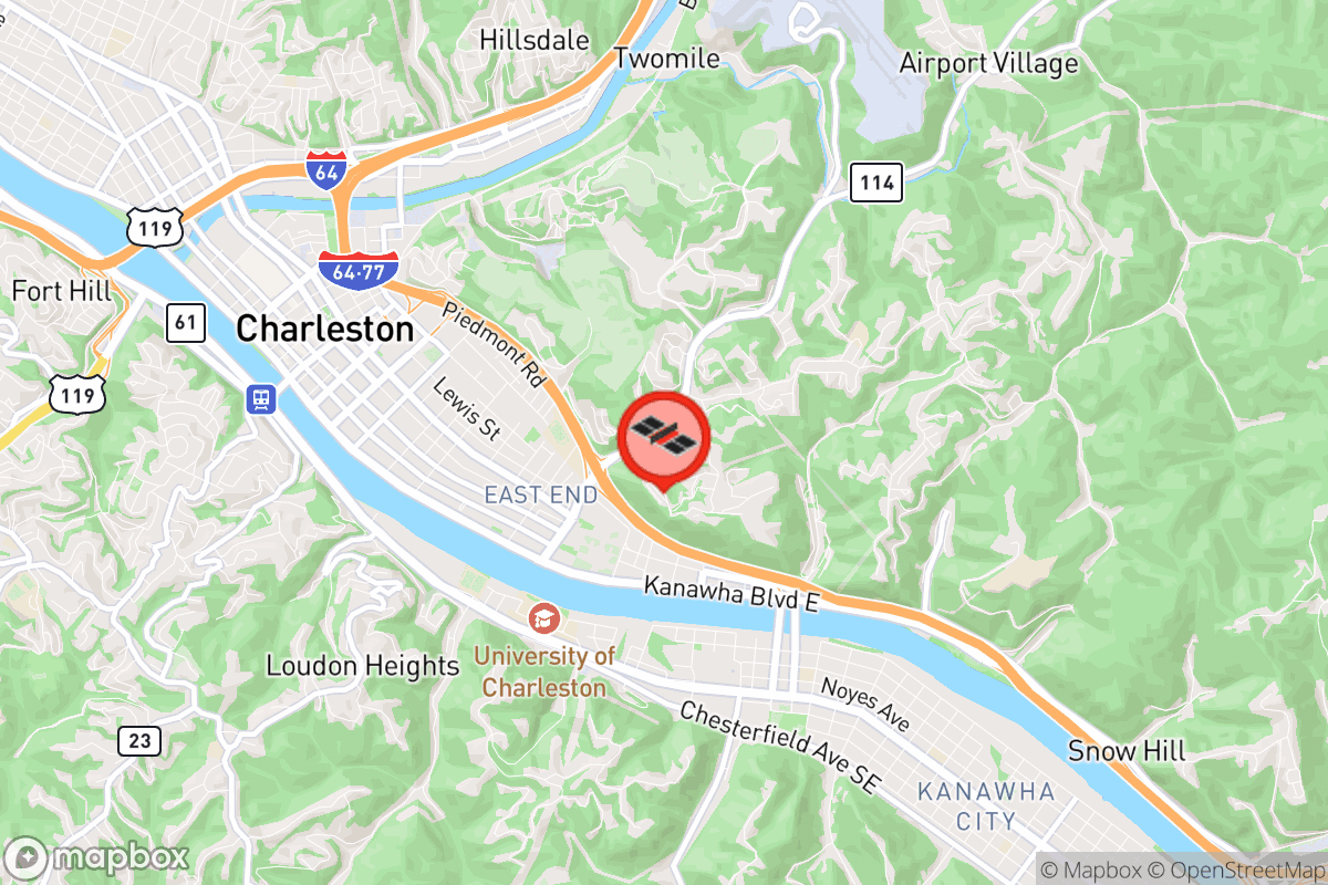 Static map screenshot of the place