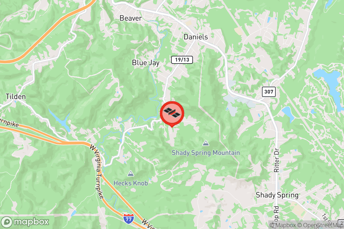 Static map screenshot of the place