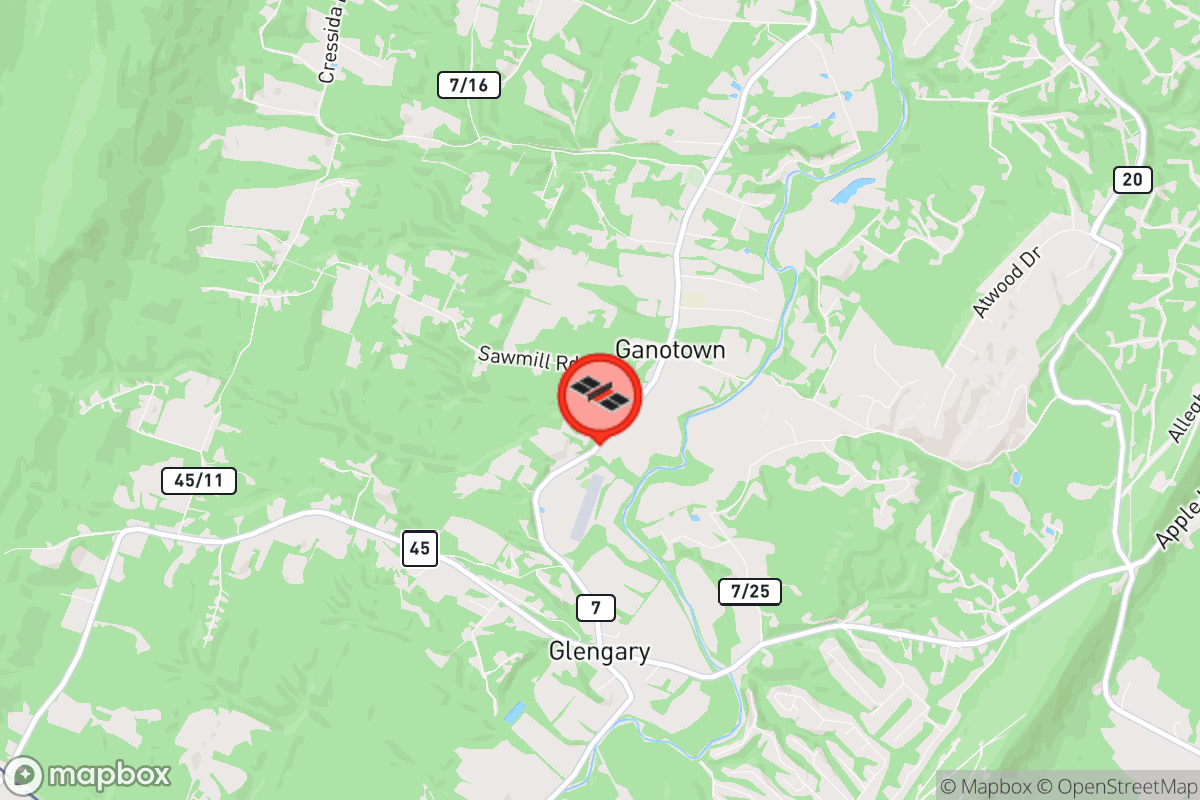 Static map screenshot of the place