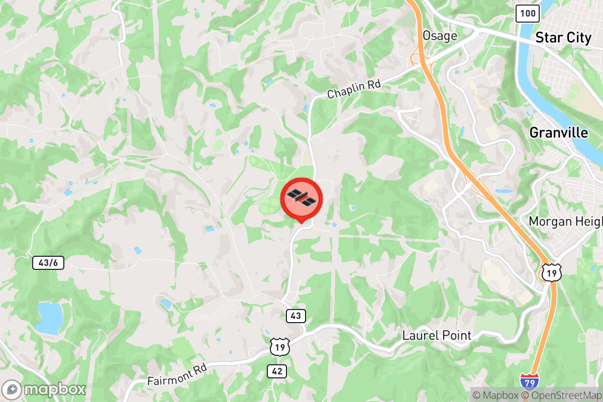 Static map screenshot of the place