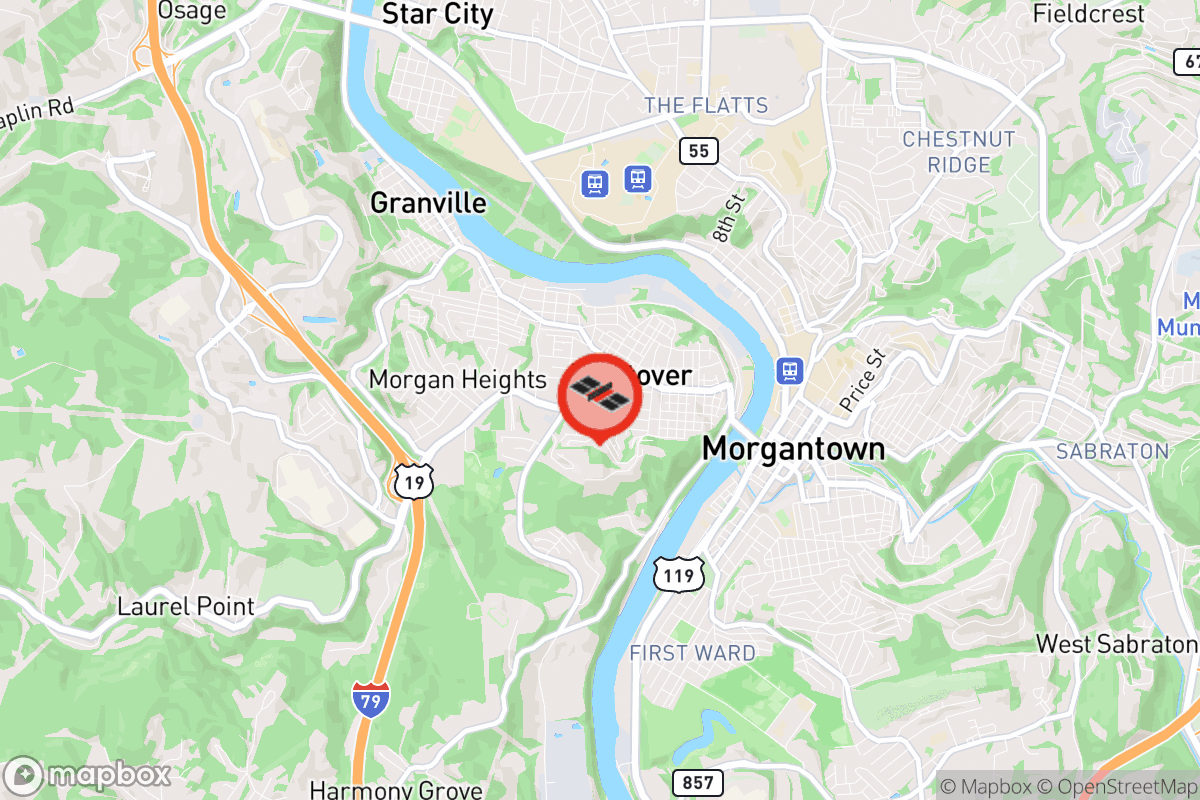 Static map screenshot of the place