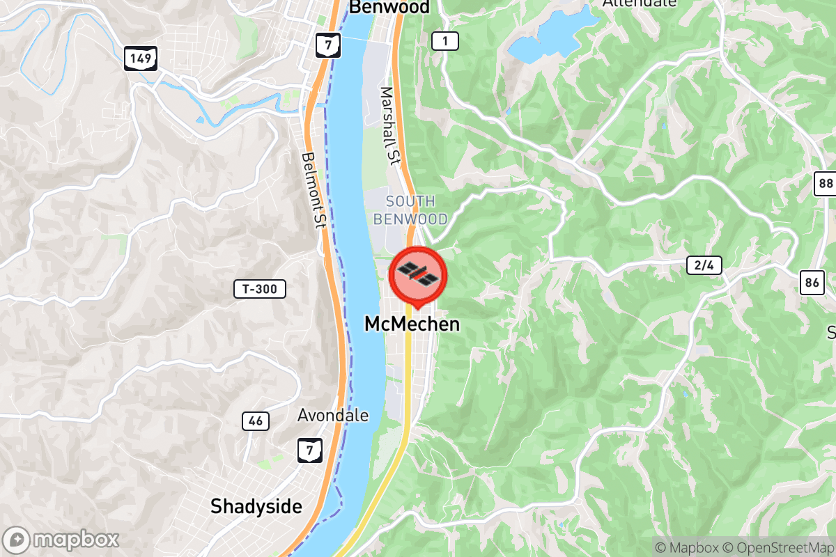 Static map screenshot of the place