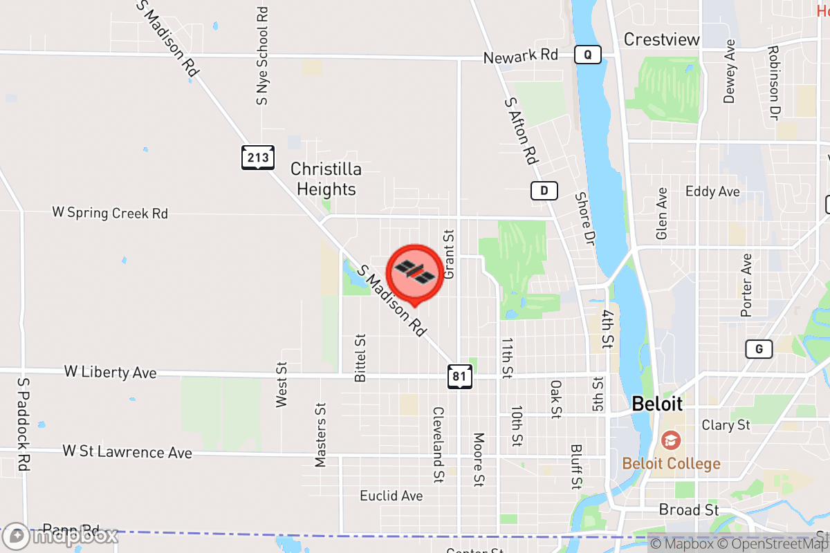 Static map screenshot of the place