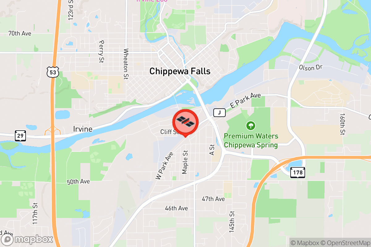 Static map screenshot of the place