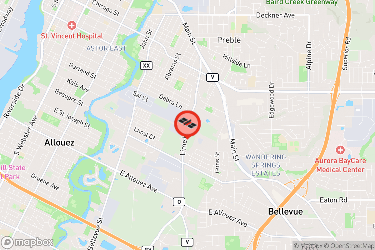 Static map screenshot of the place