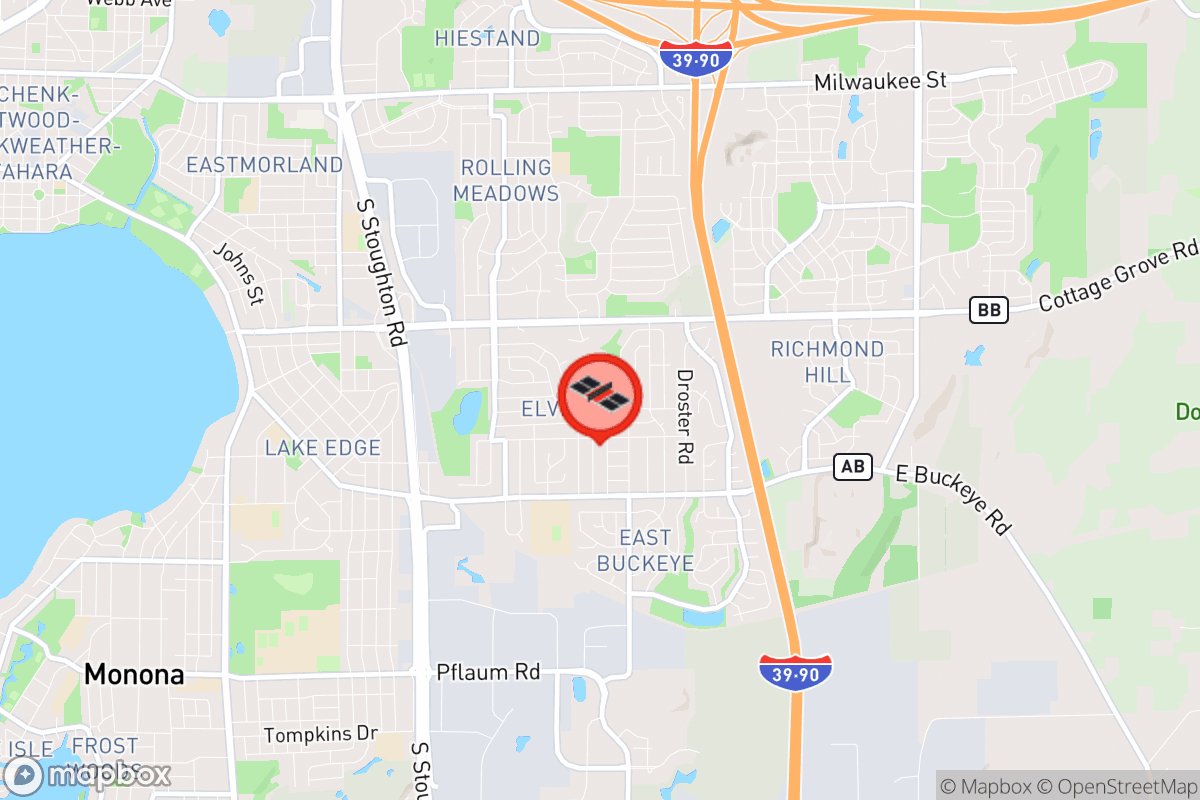 Static map screenshot of the place