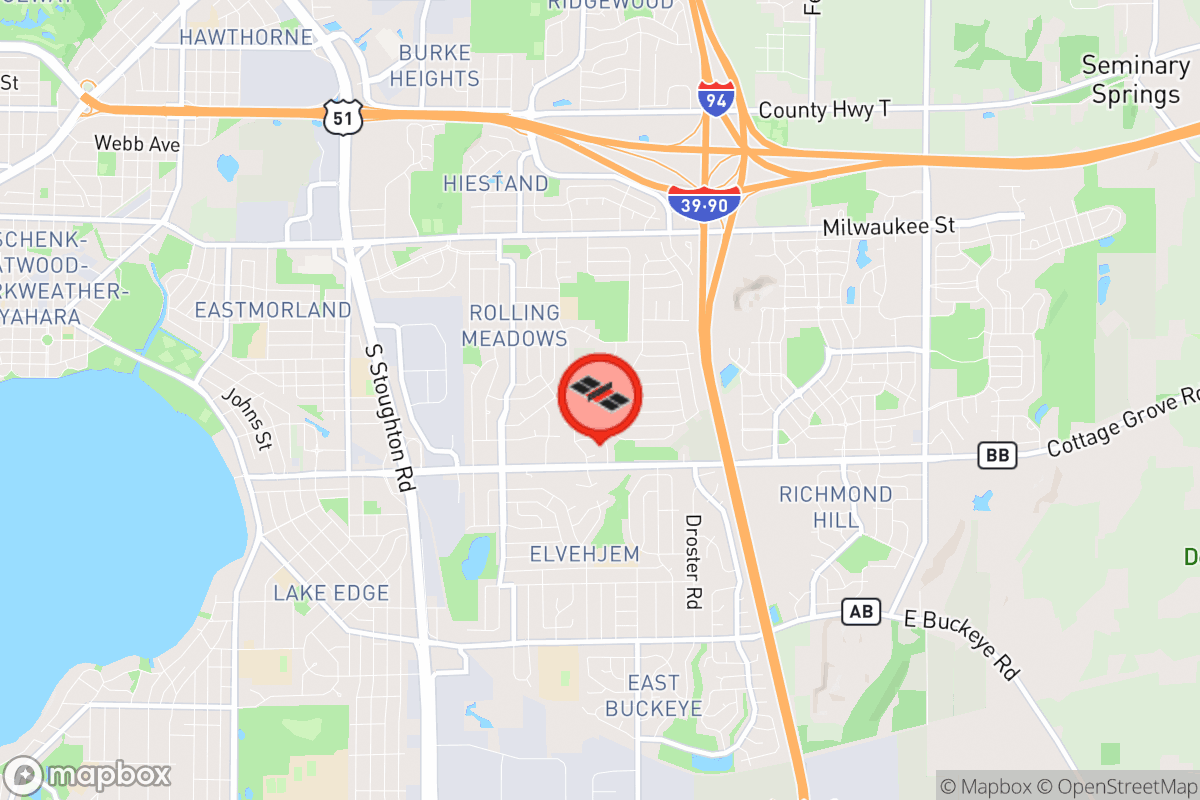 Static map screenshot of the place