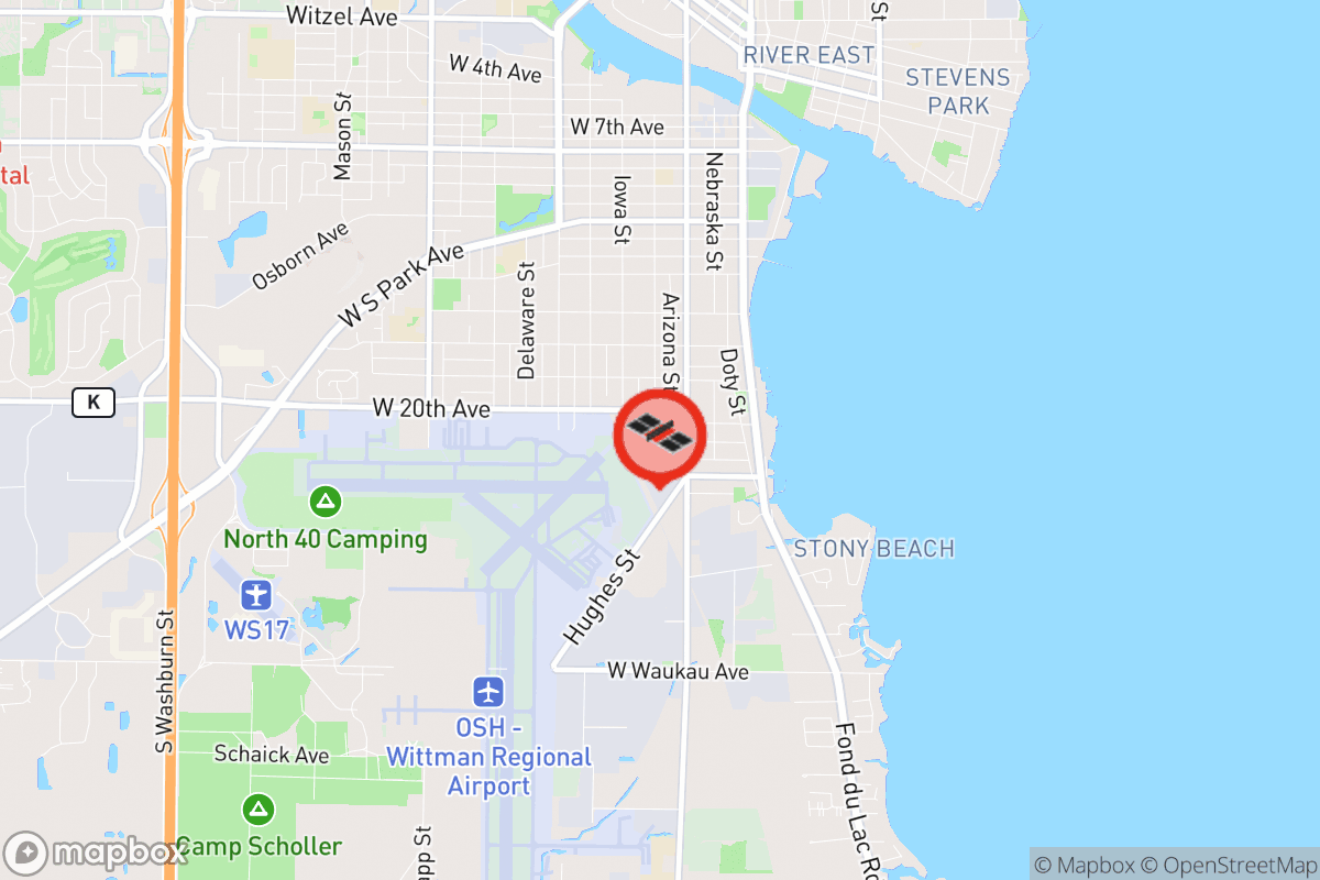 Static map screenshot of the place