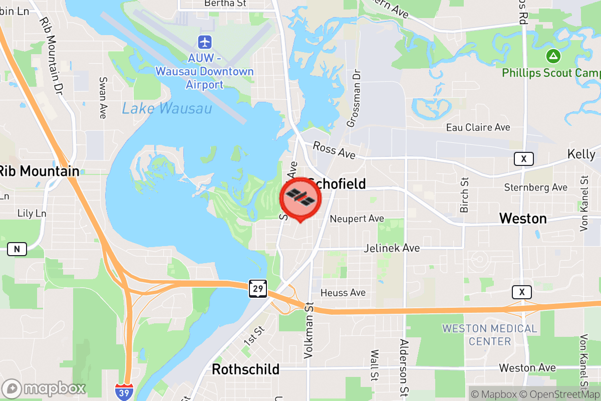 Static map screenshot of the place