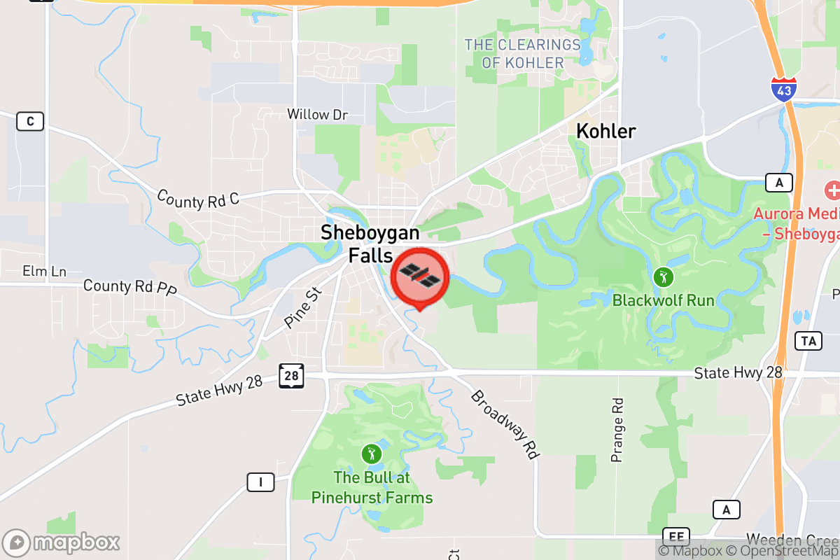 Static map screenshot of the place