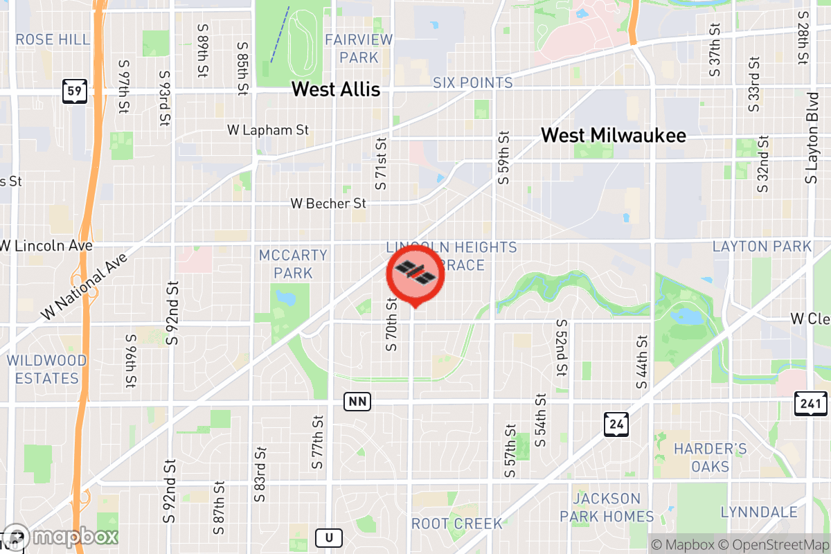 Static map screenshot of the place