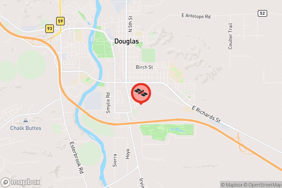 Static map screenshot of the place