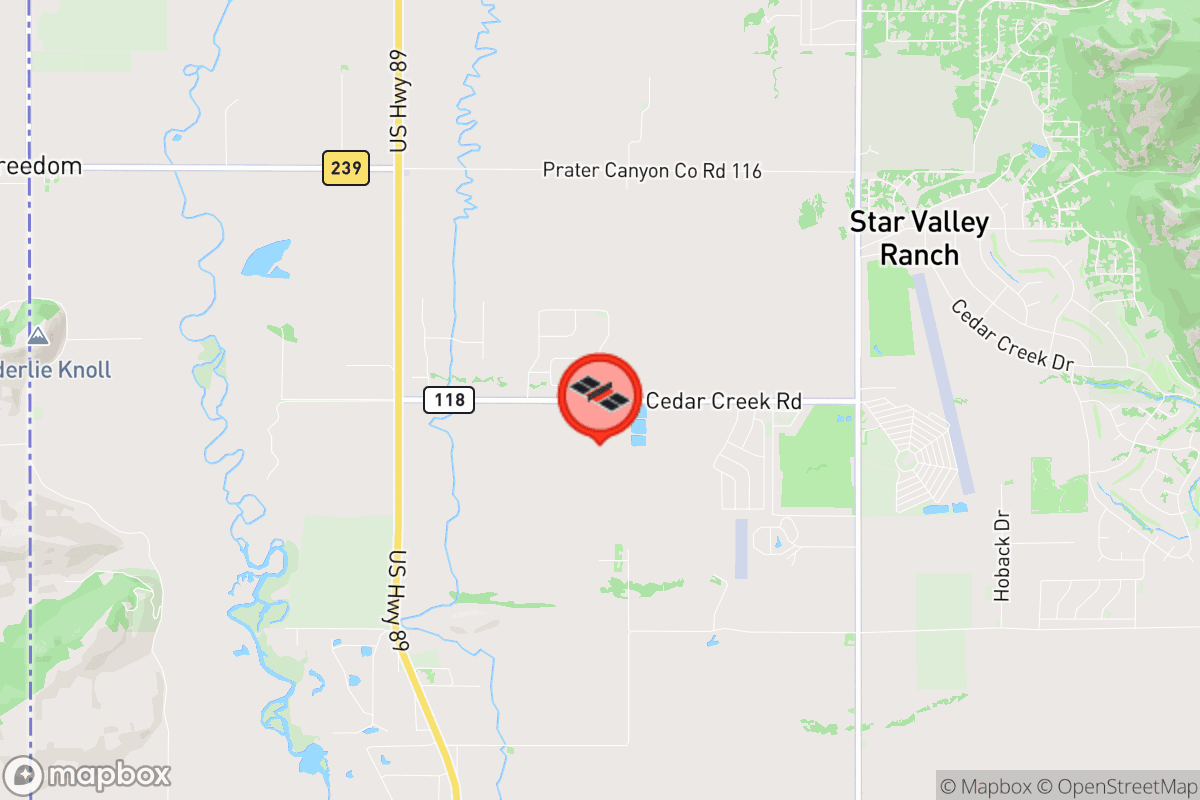 Static map screenshot of the place