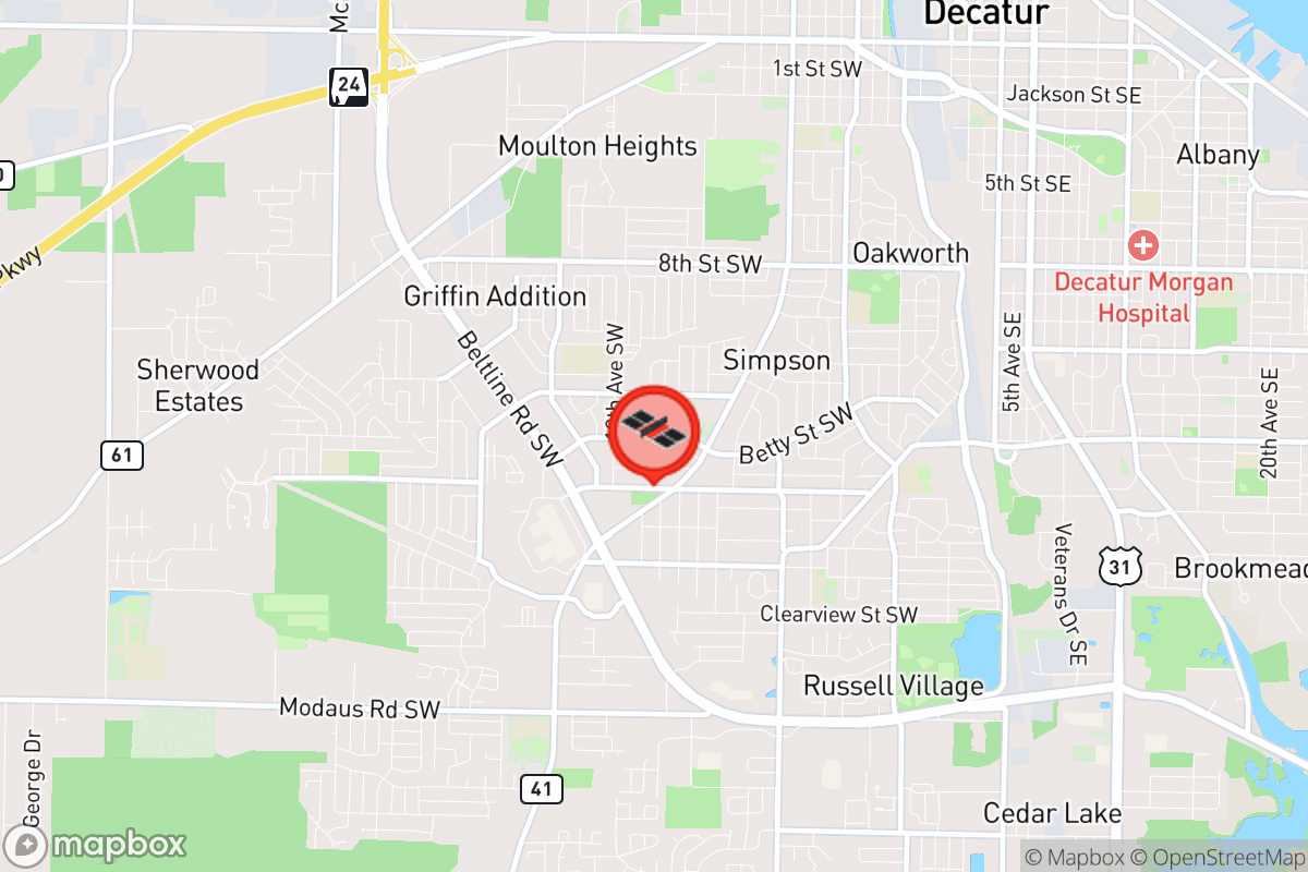 Static map screenshot of the place