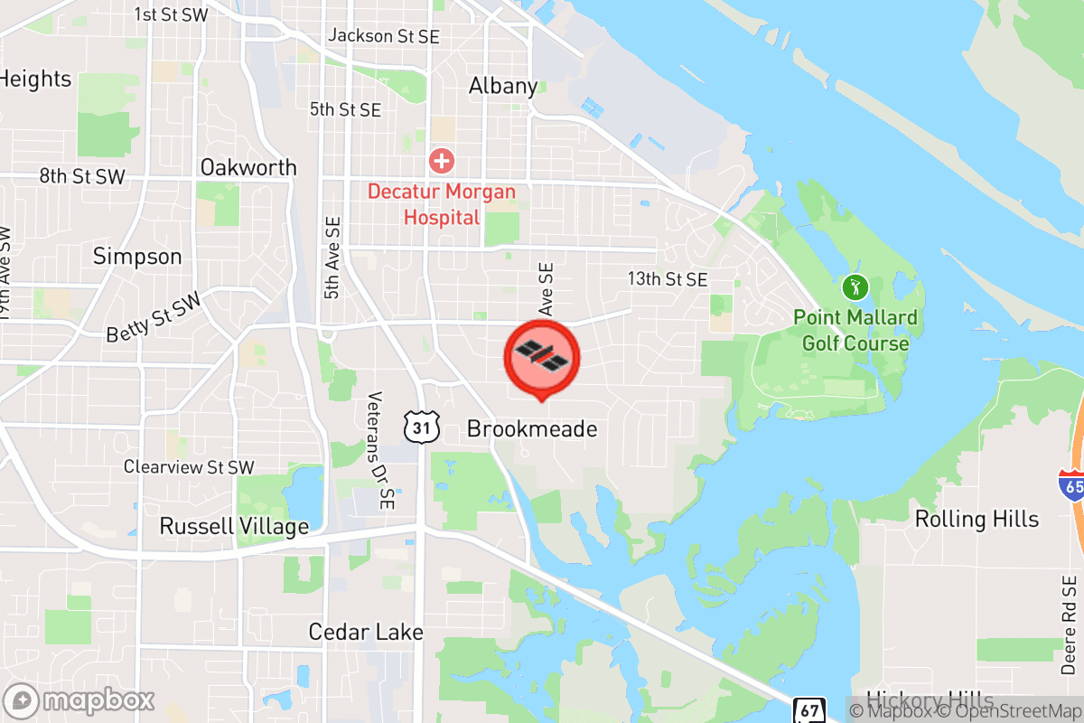 Static map screenshot of the place