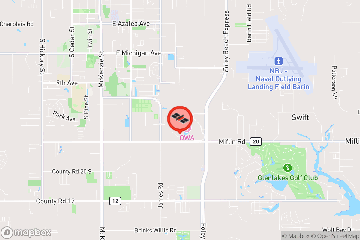 Static map screenshot of the place