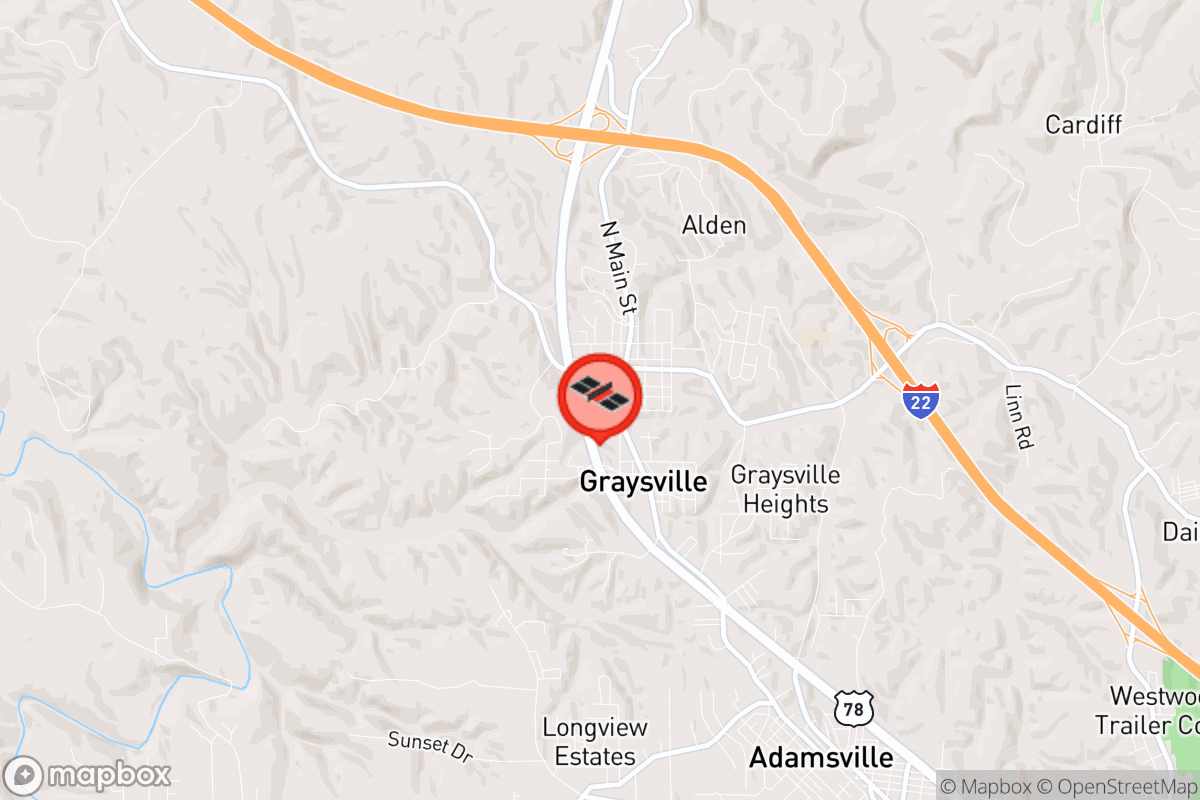 Static map screenshot of the place