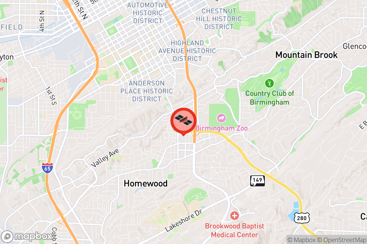 Static map screenshot of the place