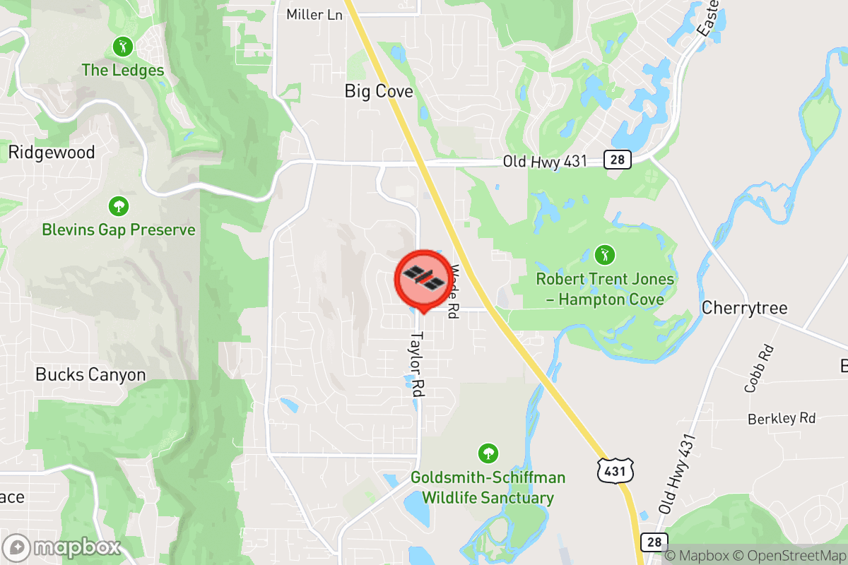 Static map screenshot of the place