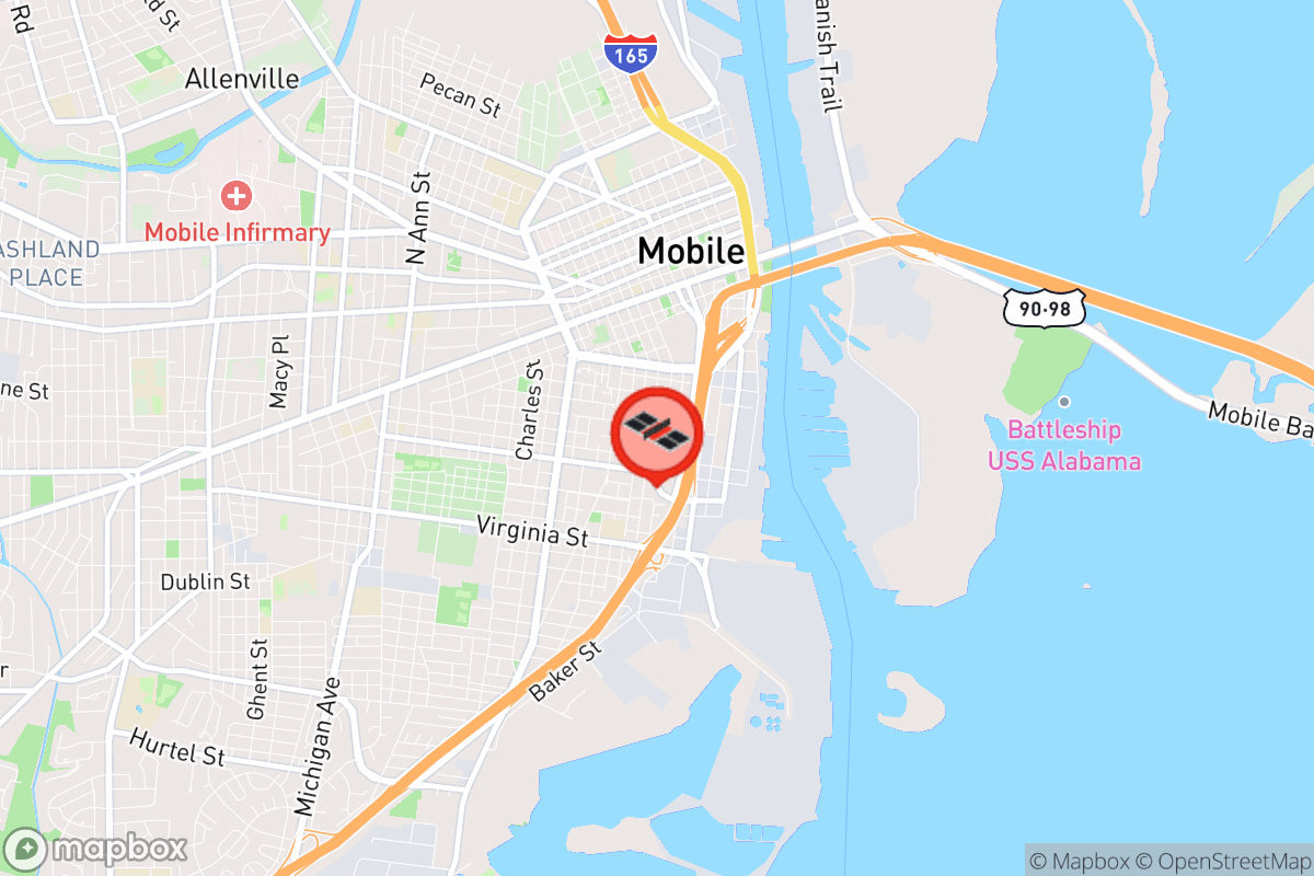 Static map screenshot of the place