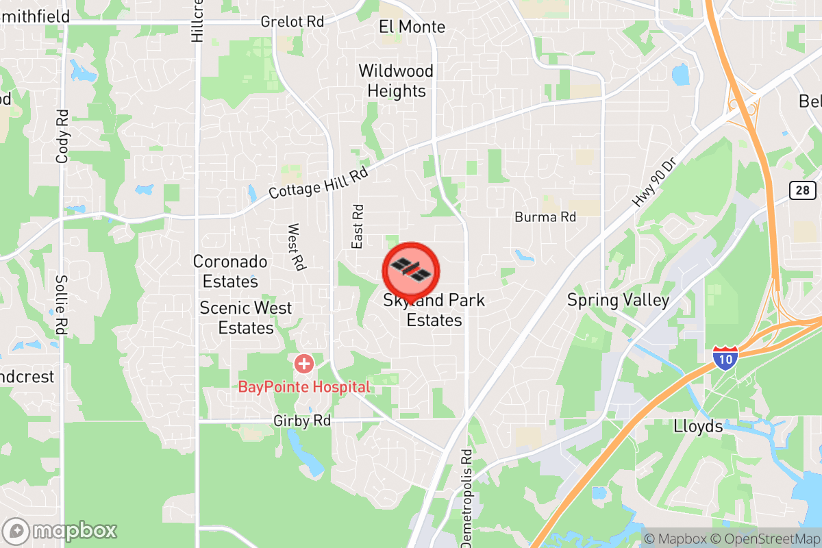 Static map screenshot of the place