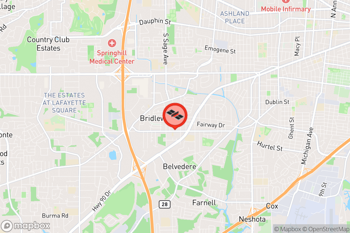 Static map screenshot of the place