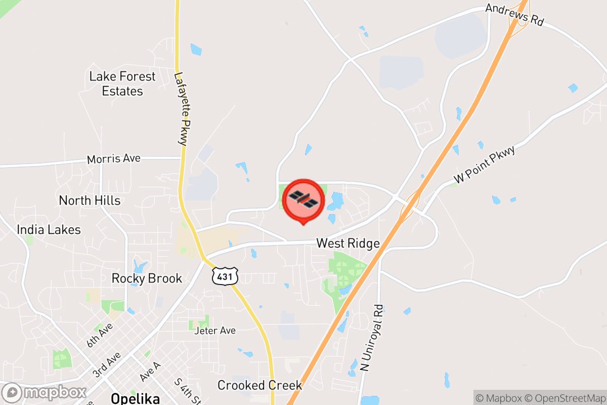 Static map screenshot of the place