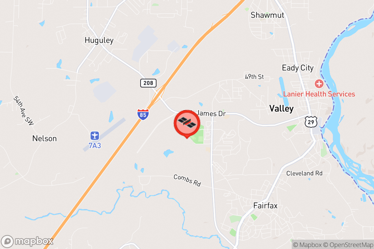 Static map screenshot of the place