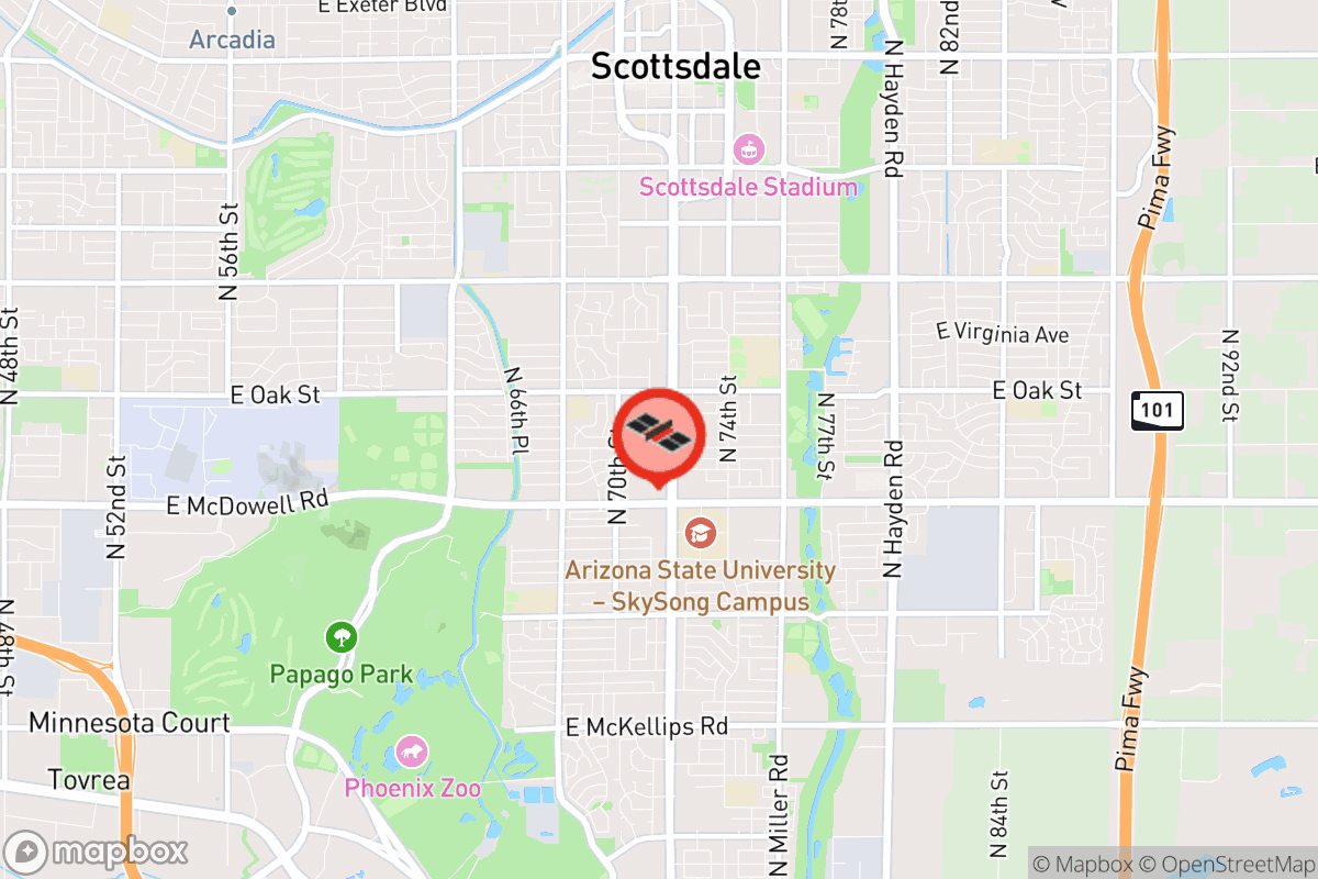 Static map screenshot of the place