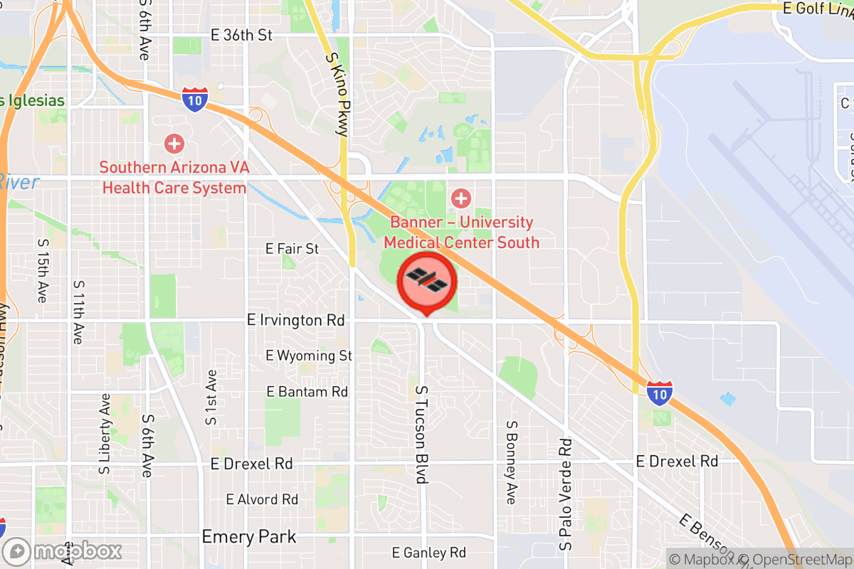 Static map screenshot of the place