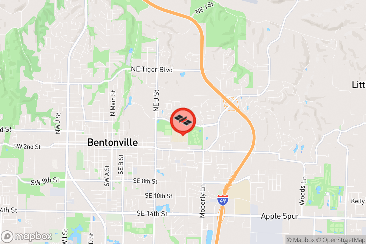 Static map screenshot of the place