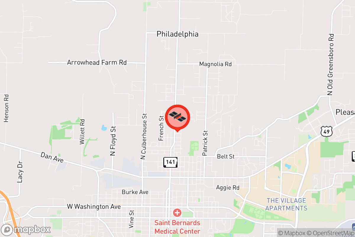 Static map screenshot of the place