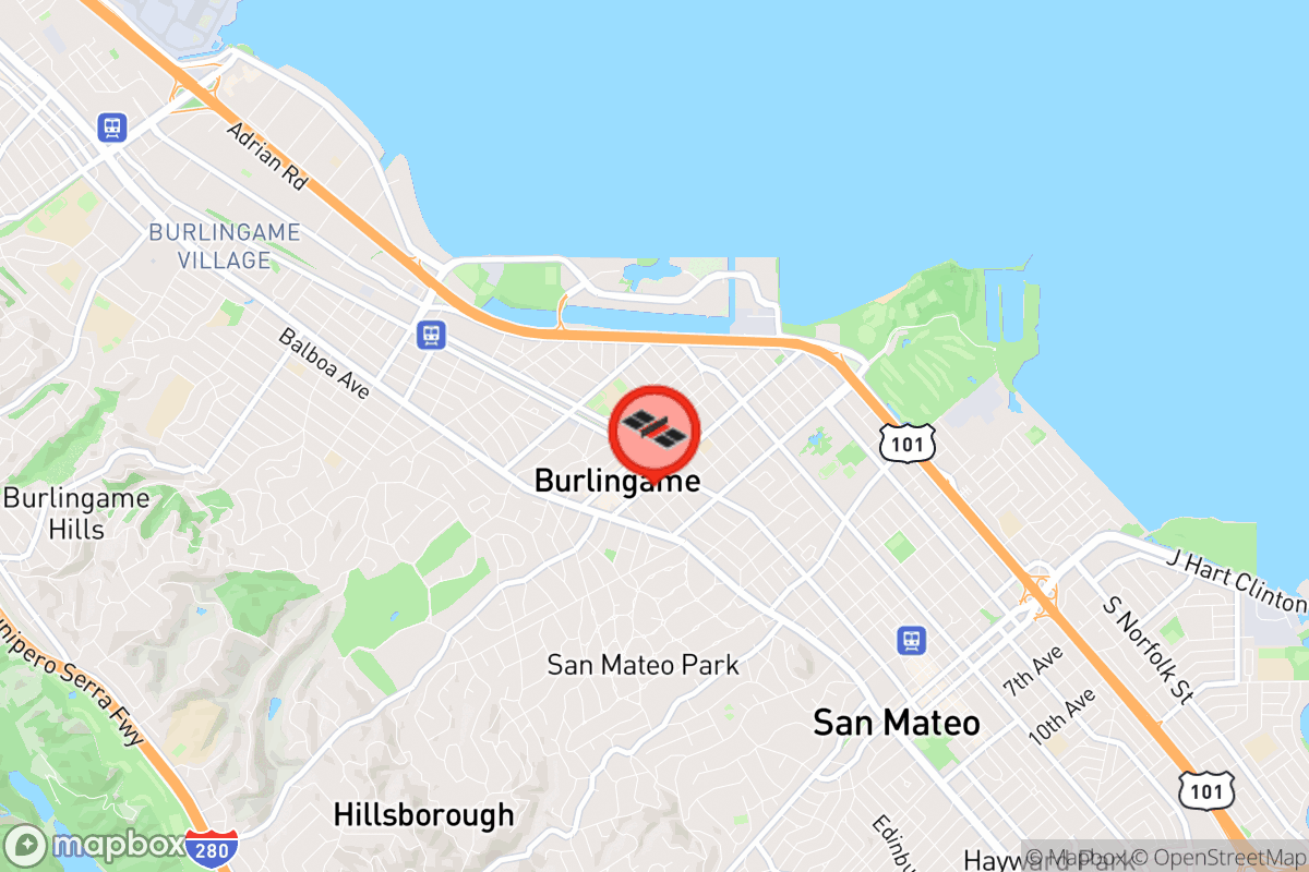 Static map screenshot of the place