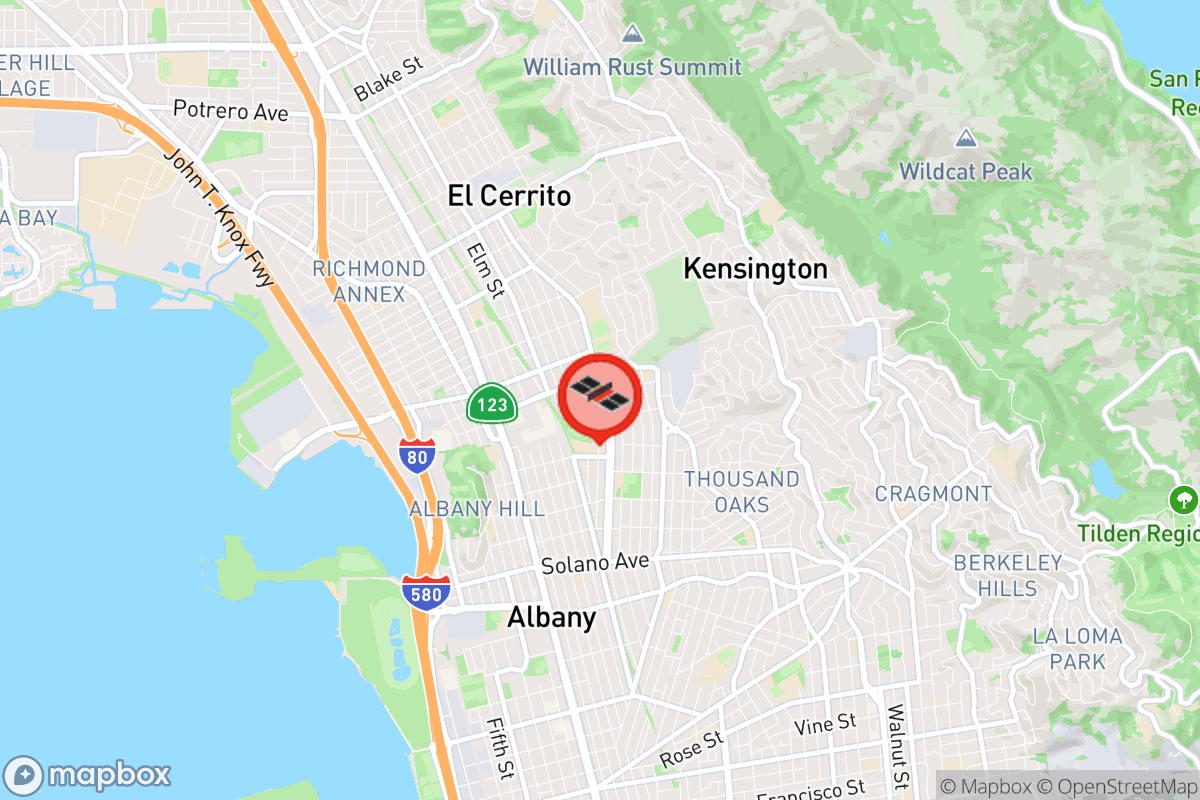 Static map screenshot of the place