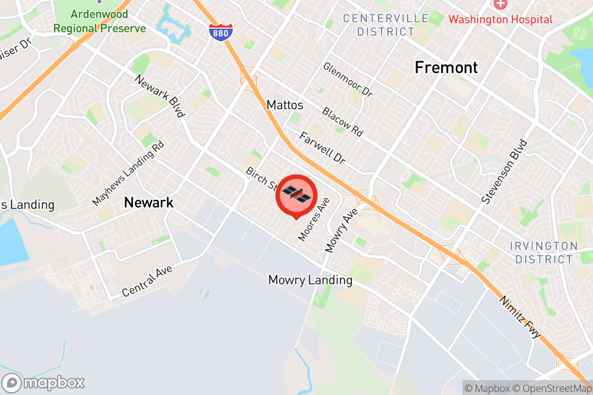 Static map screenshot of the place