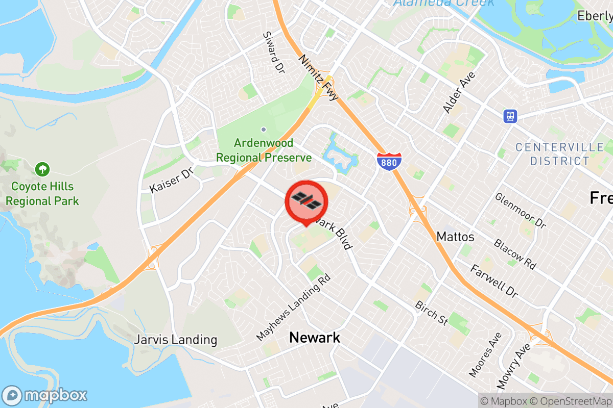 Static map screenshot of the place