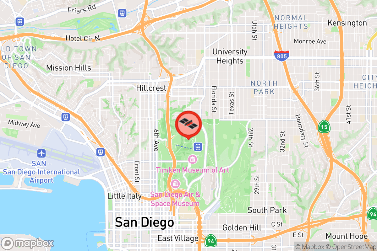 Static map screenshot of the place