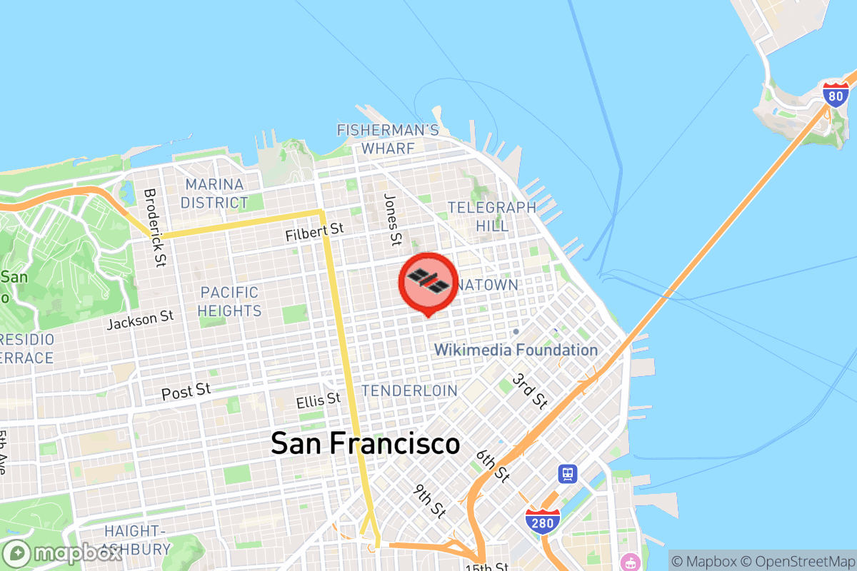 Static map screenshot of the place