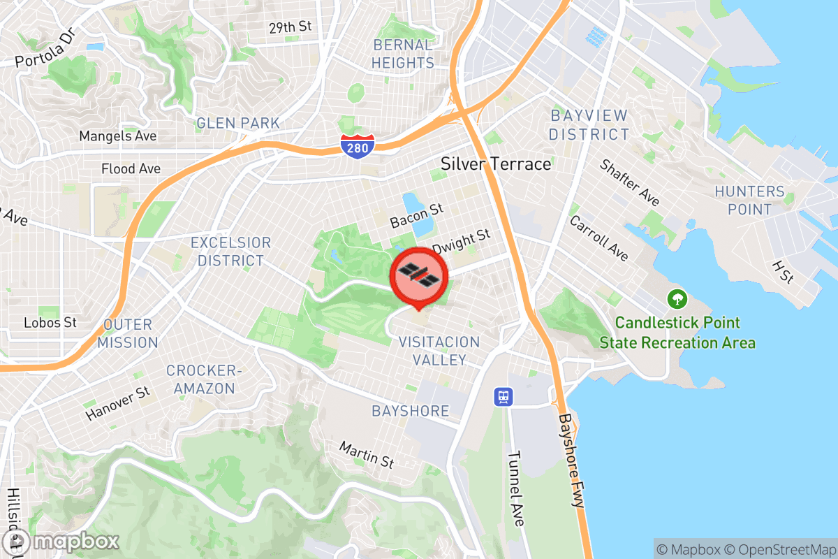 Static map screenshot of the place