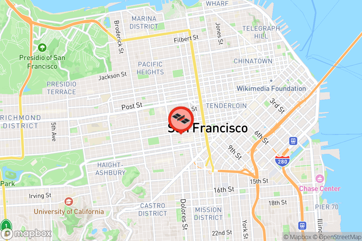 Static map screenshot of the place