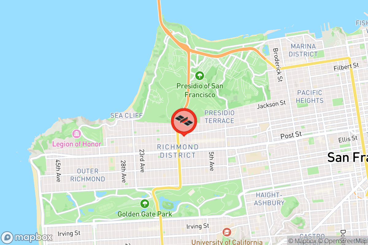 Static map screenshot of the place