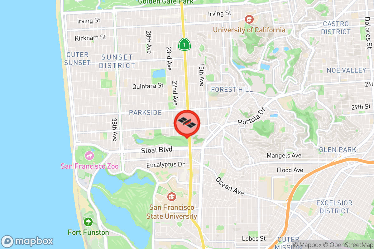 Static map screenshot of the place