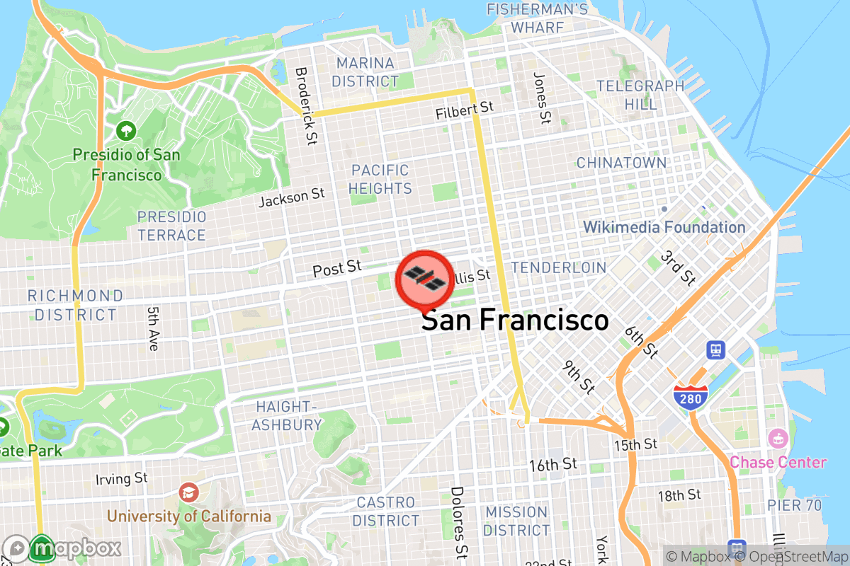 Static map screenshot of the place