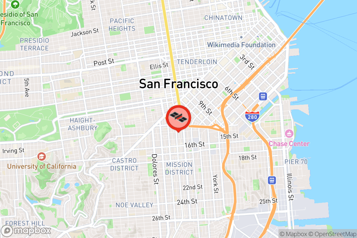 Static map screenshot of the place