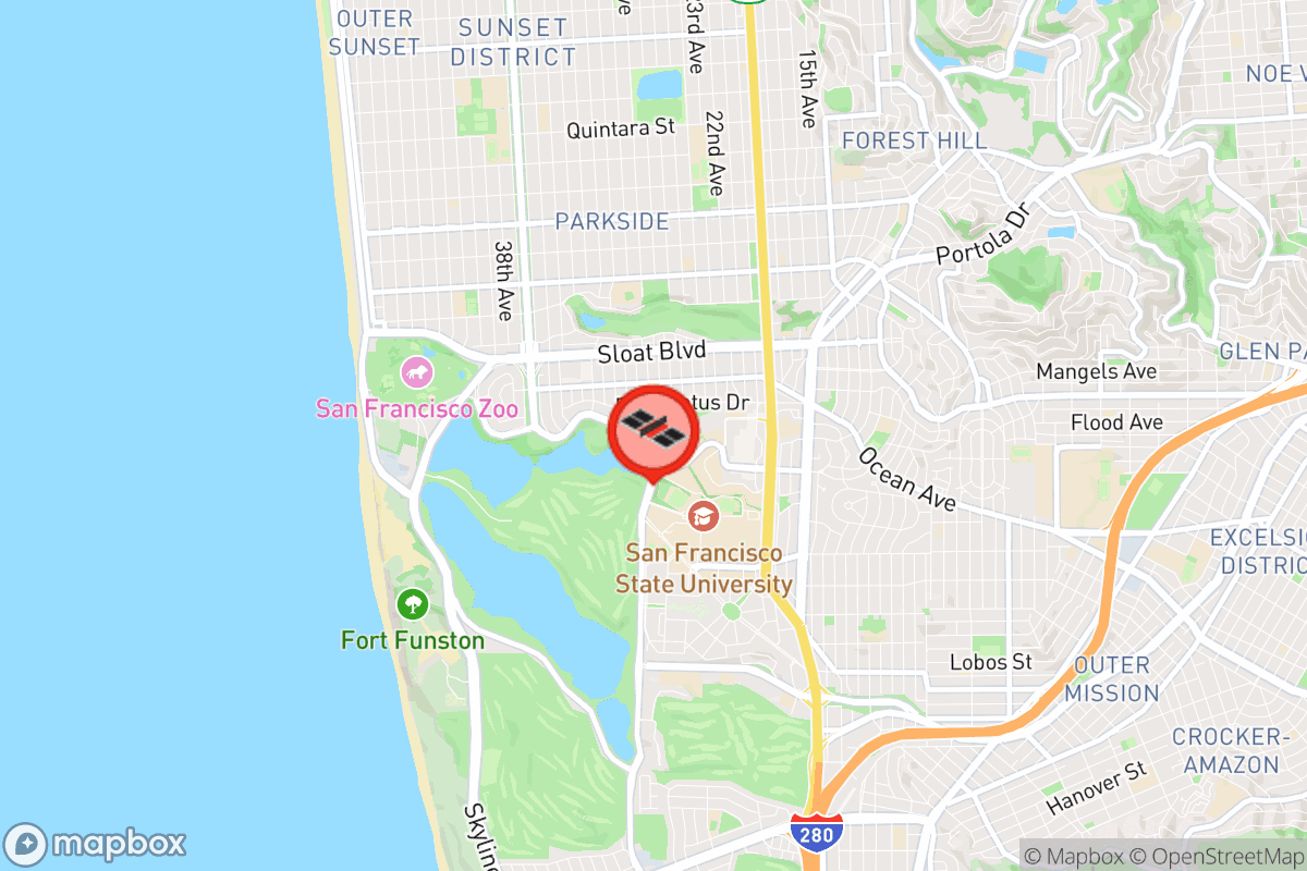 Static map screenshot of the place