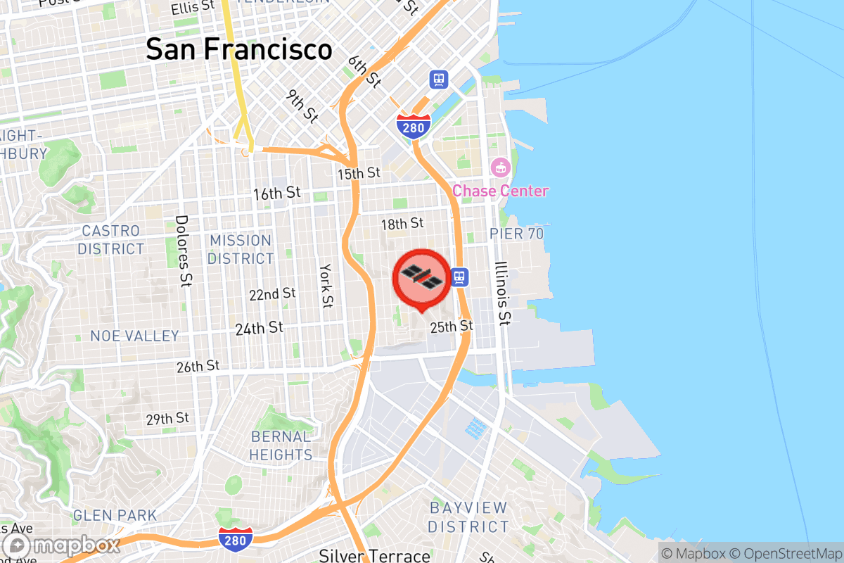 Static map screenshot of the place