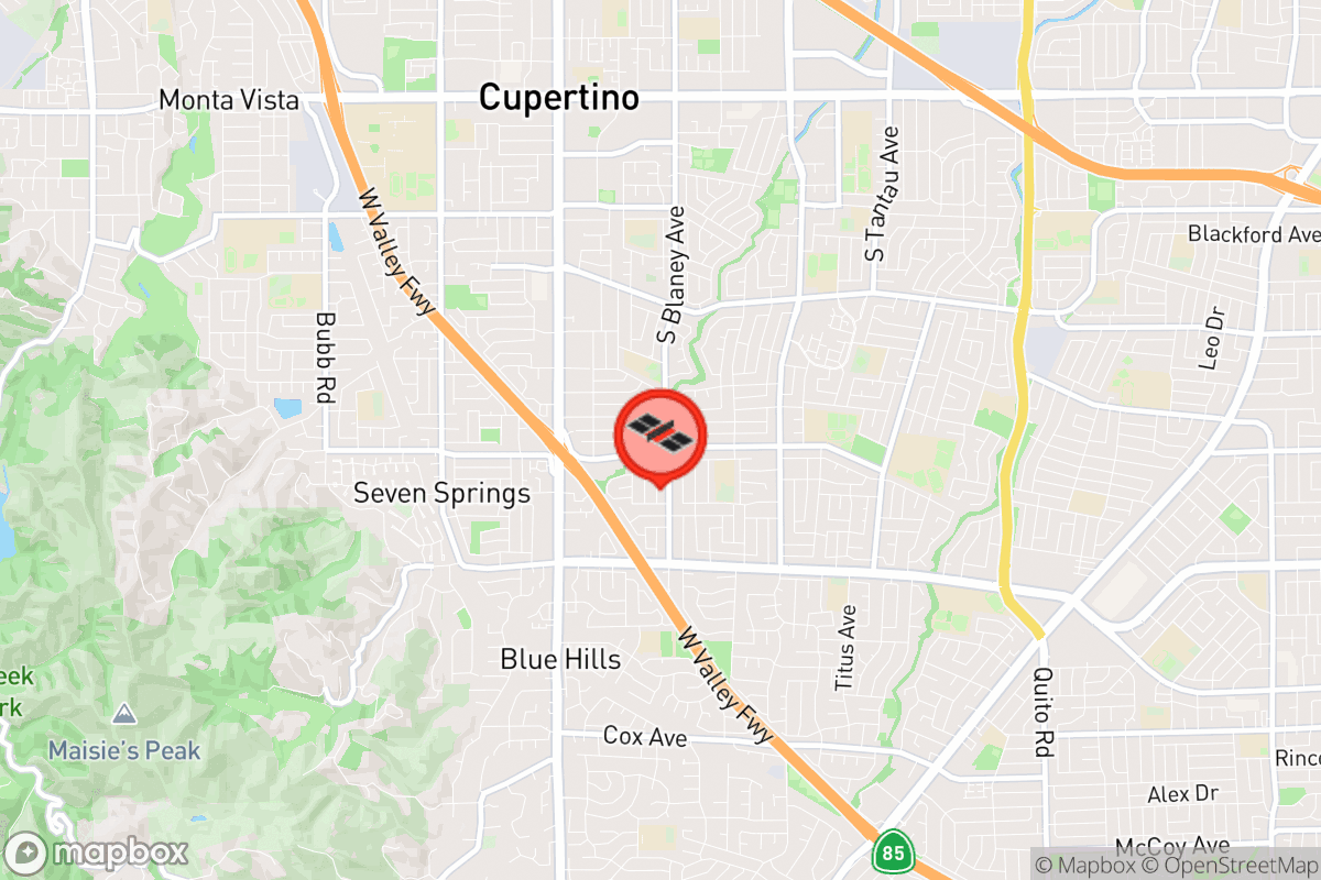 Static map screenshot of the place