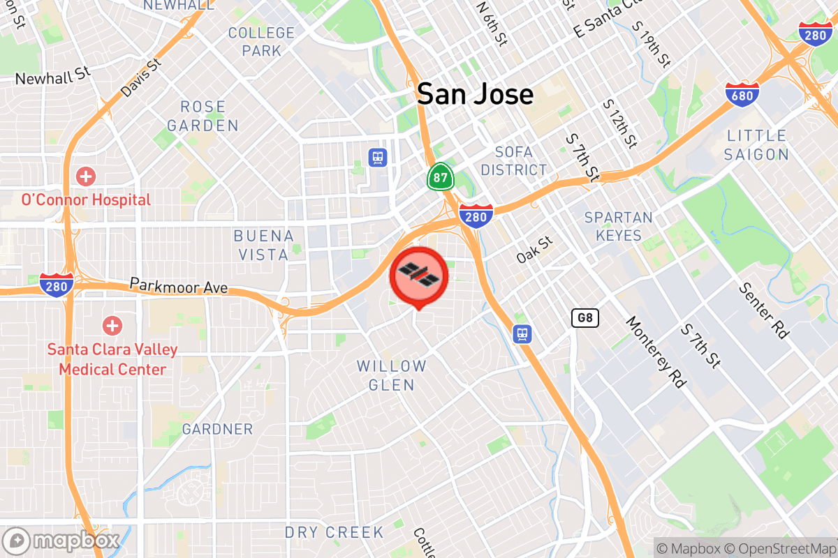 Static map screenshot of the place